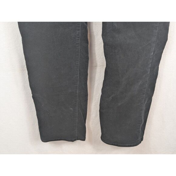 J. Crew Full Length Straight Corduroy Pants Black Women's Size 29 - Picture 4 of 14